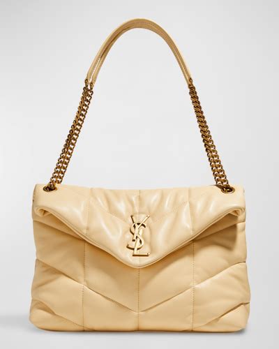 sac puffer ysl medium|ysl puffer medium vanilla.